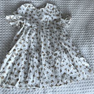 Cotton Floral Girls Dress size 8